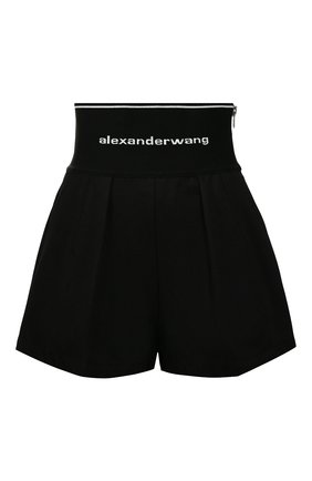 Женские хлопковые шорты ALEXANDER WANG черного цвета по цене 56800 руб., арт. 1WC1204224 | Фото 1 Женские хлопковые шорты ALEXANDER WANG черного цвета, арт. 1WC1204224 | Фото 1