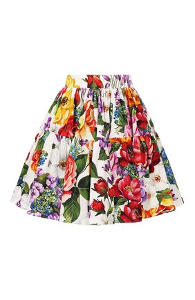 Женская хлопковая юбка DOLCE & GABBANA разноцветного цвета по цене 56750 руб., арт. F4BIXT/HS5F9 | Фото 1 Женская хлопковая юбка DOLCE & GABBANA разноцветного цвета, арт. F4BIXT/HS5F9 | Фото 1