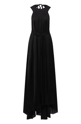 Женское платье-макси ANN DEMEULEMEESTER черного цвета по цене 113000 руб., арт. 2001-2350-P-126-099 | Фото 1 Женское платье-макси ANN DEMEULEMEESTER черного цвета, арт. 2001-2350-P-126-099 | Фото 1