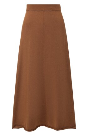 Женская кашемировая юбка EXTREME CASHMERE коричневого цвета по цене 54650 руб., арт. 138/MIDI | Фото 1 Женская кашемировая юбка EXTREME CASHMERE коричневого цвета, арт. 138/MIDI | Фото 1