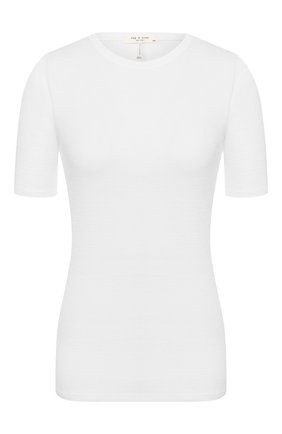 Женский пуловер RAG&BONE белого цвета по цене 12550 руб., арт. WCC20ST045C745 | Фото 1 Женский пуловер RAG&BONE белого цвета, арт. WCC20ST045C745 | Фото 1