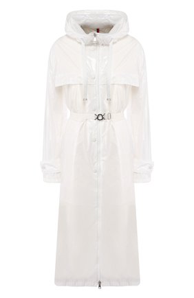 Женский плащ isabelle MONCLER белого цвета по цене 108500 руб., арт. F1-093-1D506-00-C0447 | Фото 1 Женский плащ isabelle MONCLER белого цвета, арт. F1-093-1D506-00-C0447 | Фото 1