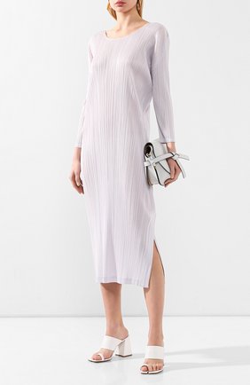 Женское платье ISSEY MIYAKE светло-серого цвета по цене 39900 руб., арт. PP06-JH187 | Фото 2 Женское платье ISSEY MIYAKE светло-серого цвета, арт. PP06-JH187 | Фото 2