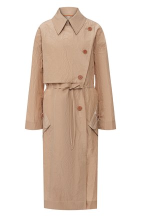Женский хлопковый тренч ACNE STUDIOS бежевого цвета по цене 78900 руб., арт. A90229/W | Фото 1 Женский хлопковый тренч ACNE STUDIOS бежевого цвета, арт. A90229/W | Фото 1