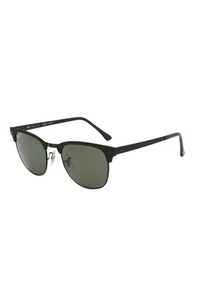 Мужские солнцезащитные очки RAY-BAN черного цвета по цене 15100 руб., арт. 3716-186/58 | Фото 1 Мужские солнцезащитные очки RAY-BAN черного цвета, арт. 3716-186/58 | Фото 1