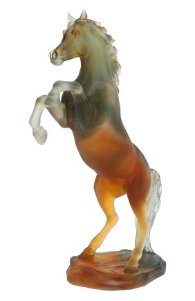 Мужского скульптура spirited horse DAUM разноцветного цвета по цене 365500 руб., арт. 05585-2 | Фото 3 Мужского скульптура spirited horse DAUM разноцветного цвета, арт. 05585-2 | Фото 3