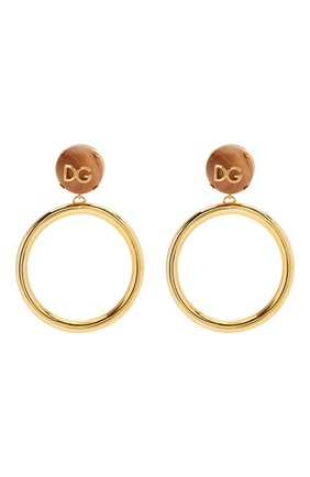 Женские клипсы DOLCE & GABBANA золотого цвета по цене 52600 руб., арт. WEM4C8/W1111 | Фото 1 Женские клипсы DOLCE & GABBANA золотого цвета, арт. WEM4C8/W1111 | Фото 1