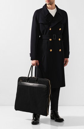 Мужская текстильная дорожная сумка TOM FORD черного цвета по цене 239000 руб., арт. H0408T-TCN005 | Фото 2 Мужская текстильная дорожная сумка TOM FORD черного цвета, арт. H0408T-TCN005 | Фото 2