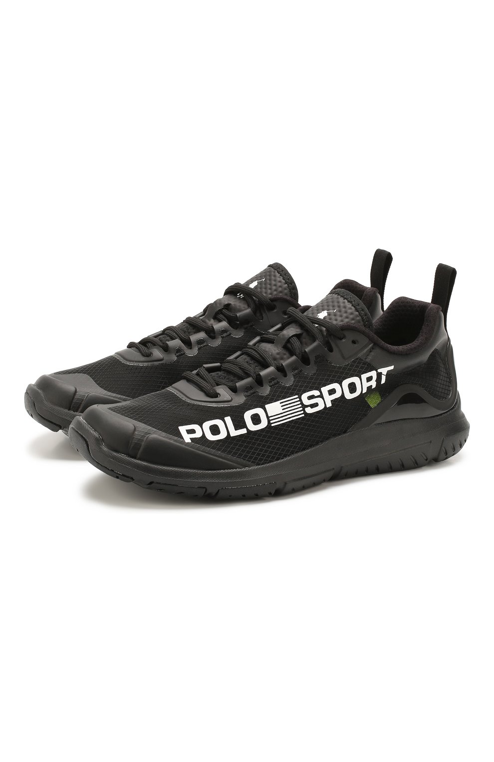 Женские черные комбинированные кроссовки POLO RALPH LAUREN — купить за ...