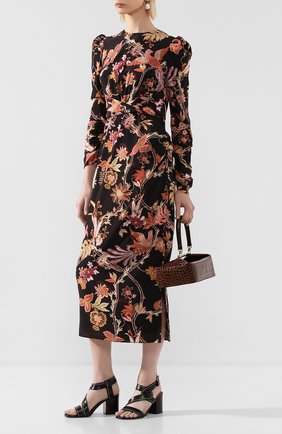 Женские кожаные босоножки candice CHLOÉ черного цвета по цене 44200 руб., арт. CHC20S27791 | Фото 2 Женские кожаные босоножки candice CHLOÉ черного цвета, арт. CHC20S27791 | Фото 2