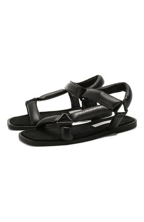 Женские сандалии STELLA MCCARTNEY черного цвета по цене 32550 руб., арт. 800181/N0096 | Фото 1 Женские сандалии STELLA MCCARTNEY черного цвета, арт. 800181/N0096 | Фото 1