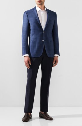 Мужские кожаные пенни-лоферы CORNELIANI коричневого цвета по цене 55200 руб., арт. 85TM95-0120990 | Фото 2 Мужские кожаные пенни-лоферы CORNELIANI коричневого цвета, арт. 85TM95-0120990 | Фото 2