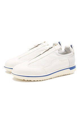 Мужские кожаные кроссовки GIORGIO ARMANI белого цвета по цене 85700 руб., арт. X2C658/XM447 | Фото 1 Мужские кожаные кроссовки GIORGIO ARMANI белого цвета, арт. X2C658/XM447 | Фото 1