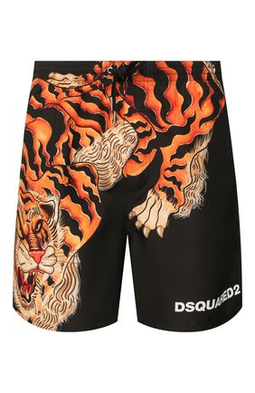 Детского плавки-шорты DSQUARED2 черного цвета по цене 21800 руб., арт. D7N5M3450 | Фото 1 Детского плавки-шорты DSQUARED2 черного цвета, арт. D7N5M3450 | Фото 1