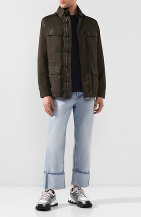 Мужская куртка lez MONCLER хаки цвета по цене 56600 руб., арт. F1-091-1B718-00-68352 | Фото 2 Мужская куртка lez MONCLER хаки цвета, арт. F1-091-1B718-00-68352 | Фото 2