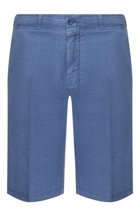 Мужские льняные шорты CORNELIANI синего цвета по цене 24300 руб., арт. 854EX6-0120184/00 | Фото 1 Мужские льняные шорты CORNELIANI синего цвета, арт. 854EX6-0120184/00 | Фото 1