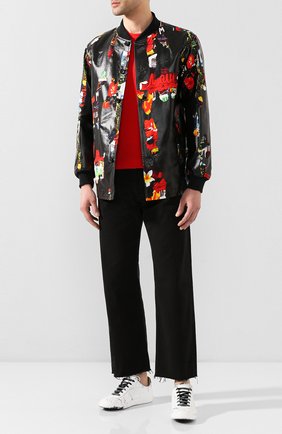 Мужской бомбер COMME DES GARCONS HOMME PLUS черного цвета по цене 105000 руб., арт. PE-J079-051 | Фото 2 Мужской бомбер COMME DES GARCONS HOMME PLUS черного цвета, арт. PE-J079-051 | Фото 2