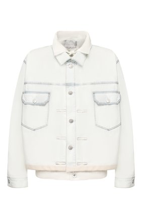 Мужская джинсовая куртка SACAI светло-голубого цвета по цене 79950 руб., арт. 20-02263M | Фото 1 Мужская джинсовая куртка SACAI светло-голубого цвета, арт. 20-02263M | Фото 1