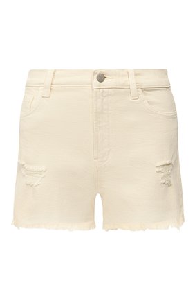 Женские джинсовые шорты J BRAND бежевого цвета по цене 19700 руб., арт. JB002787 | Фото 1 Женские джинсовые шорты J BRAND бежевого цвета, арт. JB002787 | Фото 1