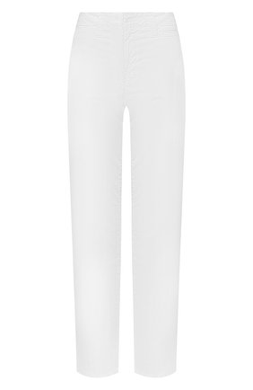 Женские хлопковые брюки J BRAND белого цвета по цене 20800 руб., арт. JB002806 | Фото 1 Женские хлопковые брюки J BRAND белого цвета, арт. JB002806 | Фото 1