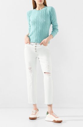Женские джинсы J BRAND голубого цвета по цене 29550 руб., арт. JB002780 | Фото 2 Женские джинсы J BRAND голубого цвета, арт. JB002780 | Фото 2