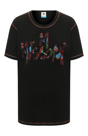 Женская хлопковая футболка M MISSONI черного цвета по цене 11850 руб., арт. 2DL00022/2J000Z | Фото 1 Женская хлопковая футболка M MISSONI черного цвета, арт. 2DL00022/2J000Z | Фото 1