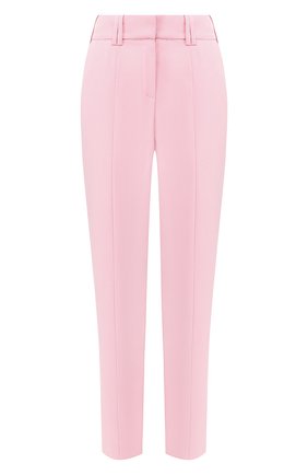 Женские брюки из вискозы BALMAIN розового цвета по цене 120500 руб., арт. TF05172/V089 | Фото 1 Женские брюки из вискозы BALMAIN розового цвета, арт. TF05172/V089 | Фото 1 (Материал подклада: Вискоза; Длина (брюки, джинсы): Стандартные; Женское Кросс-КТ: Брюки-одежда; Случай: Формальный; Силуэт Ж (брюки и джинсы): Прямые; Материал внешний: Вискоза)