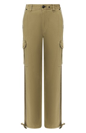 Женские хлопковые брюки RAG&BONE хаки цвета по цене 34700 руб., арт. WCW20S70173417 | Фото 1 Женские хлопковые брюки RAG&BONE хаки цвета, арт. WCW20S70173417 | Фото 1