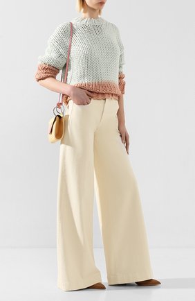Женская свитер ACNE STUDIOS зеленого цвета по цене 34200 руб., арт. A60159/W | Фото 2 Женская свитер ACNE STUDIOS зеленого цвета, арт. A60159/W | Фото 2