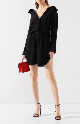 Женское шелковое платье ALEXANDER WANG черного цвета по цене 66500 руб., арт. 1WC1206240 | Фото 2 Женское шелковое платье ALEXANDER WANG черного цвета, арт. 1WC1206240 | Фото 2