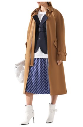 Женский плащ ACNE STUDIOS коричневого цвета по цене 83200 руб., арт. A90228/W | Фото 2 Женский плащ ACNE STUDIOS коричневого цвета, арт. A90228/W | Фото 2