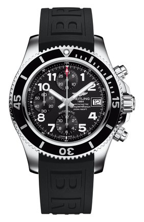 Мужские часы superocean chronograph 42 BREITLING черного цвета по цене 400000 руб., арт. A13311C9/BE93/151S | Фото 1 Мужские часы superocean chronograph 42 BREITLING черного цвета, арт. A13311C9/BE93/151S | Фото 1