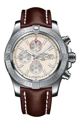 Мужские часы super avenger ii BREITLING белого цвета по цене 416000 руб., арт. A1337111/G779/443X | Фото 1 Мужские часы super avenger ii BREITLING белого цвета, арт. A1337111/G779/443X | Фото 1