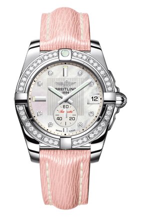 Женские часы galactic 36 automatic BREITLING перламутрового цвета по цене 728000 руб., арт. A3733053/A717/239X | Фото 1 Женские часы galactic 36 automatic BREITLING перламутрового цвета, арт. A3733053/A717/239X | Фото 1
