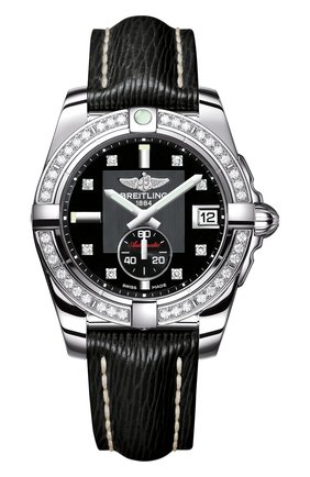 Женские часы galactic 36 automatic BREITLING черного цвета по цене 668000 руб., арт. A3733053/BD02/213X | Фото 1 Женские часы galactic 36 automatic BREITLING черного цвета, арт. A3733053/BD02/213X | Фото 1