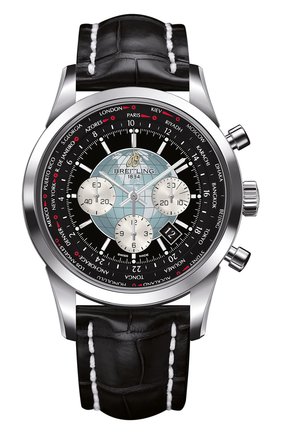 Мужские часы chronograph unitime BREITLING черного цвета по цене 880000 руб., арт. AB0510U4/BB62/760P | Фото 1 Мужские часы chronograph unitime BREITLING черного цвета, арт. AB0510U4/BB62/760P | Фото 1