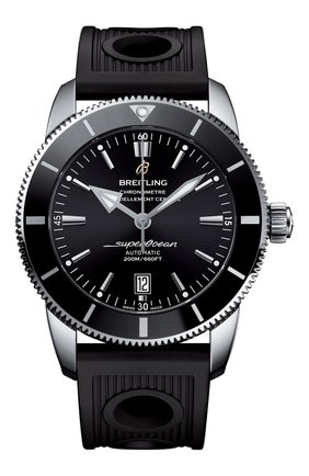 Мужские часы superocean heritage ii BREITLING бесцветного цвета по цене 360000 руб., арт. AB202012/BF74/201S | Фото 1 Мужские часы superocean heritage ii BREITLING бесцветного цвета, арт. AB202012/BF74/201S | Фото 1 (Материал корпуса: Другое; Механизм: Автомат; Цвет циферблата: Чёрный)