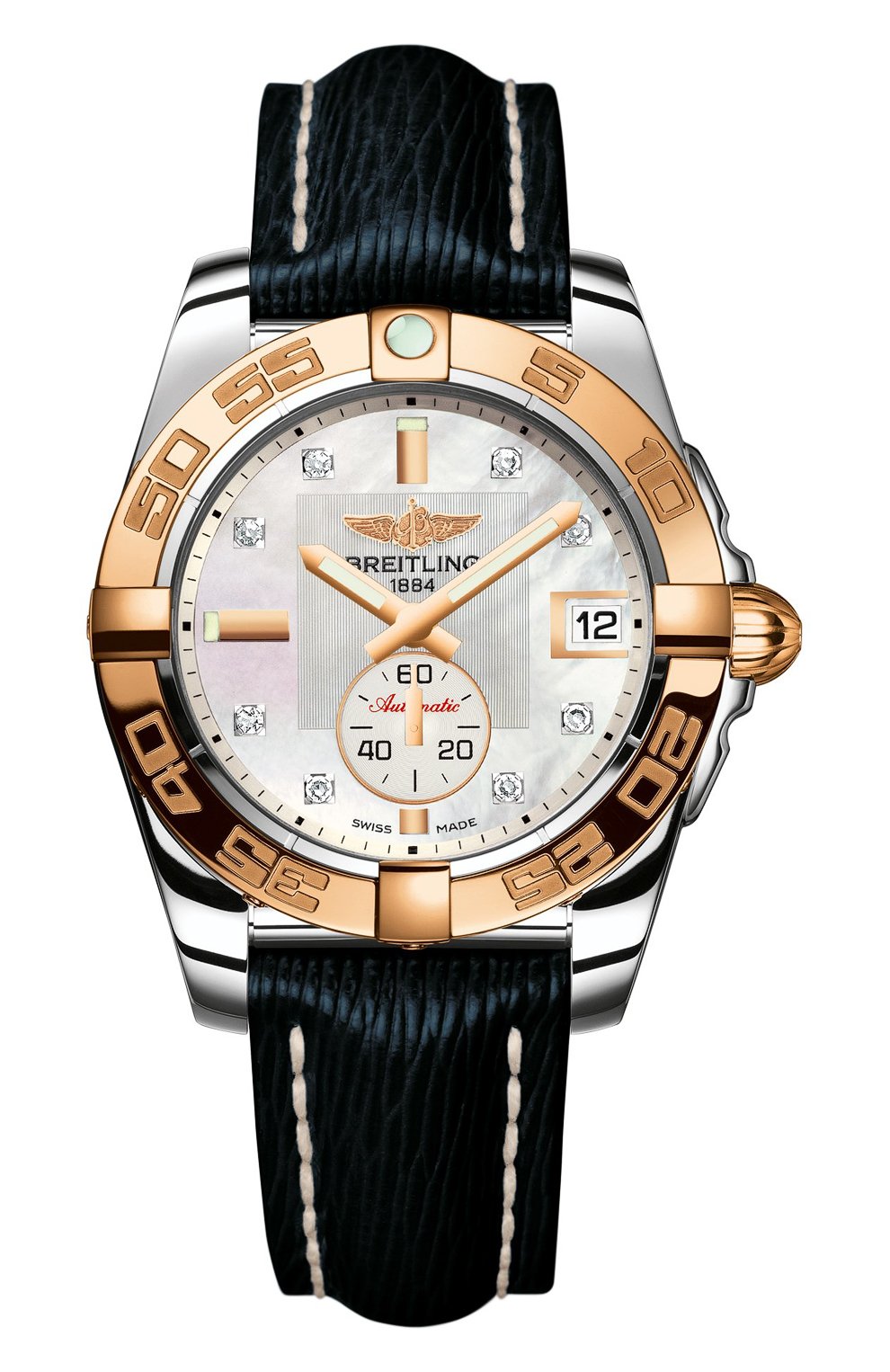 Женские часы galactic 36 automatic BREITLING перламутрового цвета, арт. C3733012/A725/215X | Фото 1
