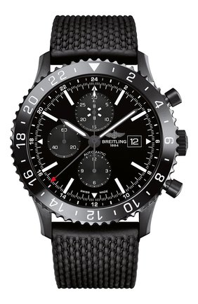Мужские часы chronoliner BREITLING черного цвета по цене 672000 руб., арт. M2431013/BF02/256S | Фото 1 Мужские часы chronoliner BREITLING черного цвета, арт. M2431013/BF02/256S | Фото 1