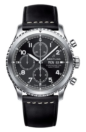 Мужские часы navitimer 8 BREITLING черного цвета по цене 432000 руб., арт. A13314101B1X1 | Фото 1 Мужские часы navitimer 8 BREITLING черного цвета, арт. A13314101B1X1 | Фото 1