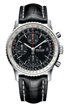 Мужские часы chronograph 41 BREITLING черного цвета по цене 488000 руб., арт. A13324121B1P1 | Фото 1 Мужские часы chronograph 41 BREITLING черного цвета, арт. A13324121B1P1 | Фото 1