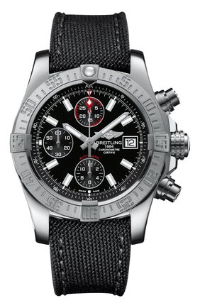 Мужские часы avenger ii BREITLING черного цвета по цене 349600 руб., арт. A13381111B1W1 | Фото 1 Мужские часы avenger ii BREITLING черного цвета, арт. A13381111B1W1 | Фото 1