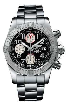Мужские часы avenger ii steel black BREITLING черного цвета по цене 377200 руб., арт. A13381111B2A1 | Фото 1 Мужские часы avenger ii steel black BREITLING черного цвета, арт. A13381111B2A1 | Фото 1
