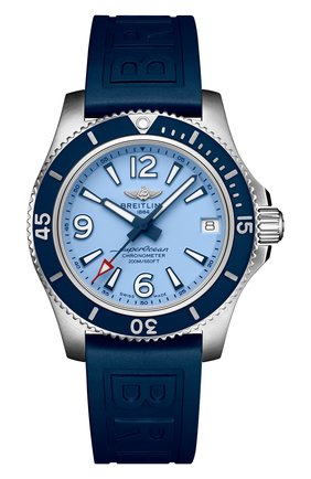 Женские часы superocean automatic 36 BREITLING синего цвета по цене 292000 руб., арт. A17316D81C1S1 | Фото 1 Женские часы superocean automatic 36 BREITLING синего цвета, арт. A17316D81C1S1 | Фото 1