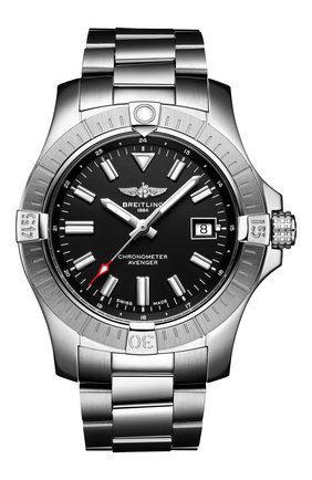 Мужские часы avenger automatic 43 BREITLING черного цвета по цене 312000 руб., арт. A17318101B1A1 | Фото 1 Мужские часы avenger automatic 43 BREITLING черного цвета, арт. A17318101B1A1 | Фото 1