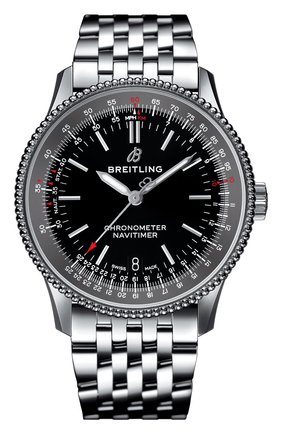 Женские часы navitimer 1 automatic 38 BREITLING черного цвета по цене 376000 руб., арт. A17325241B1A1 | Фото 1 Женские часы navitimer 1 automatic 38 BREITLING черного цвета, арт. A17325241B1A1 | Фото 1