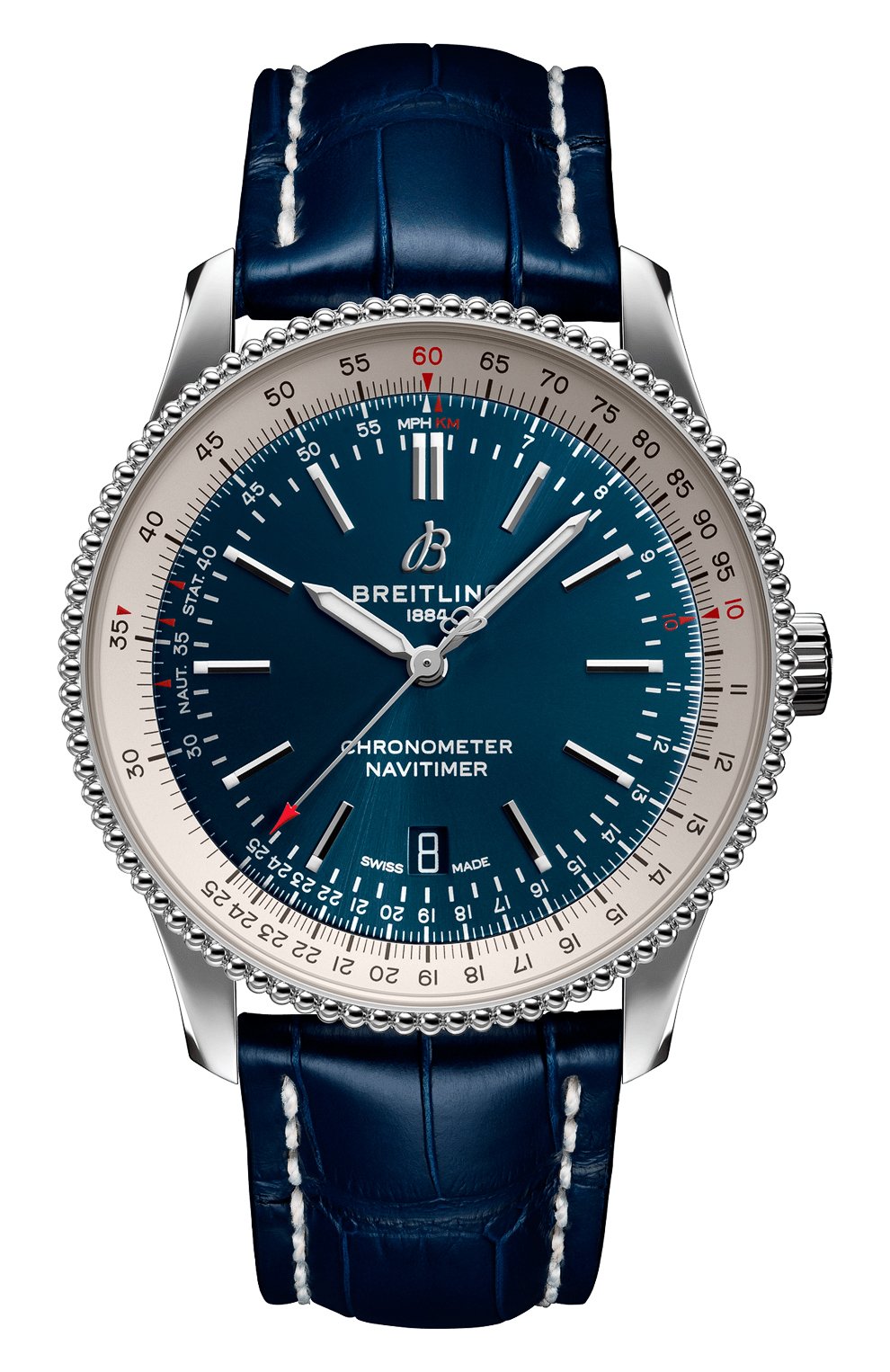 Мужские часы navitimer 1 automatic 41 BREITLING синего цвета, арт. A17326211C1P4 | Фото 1
