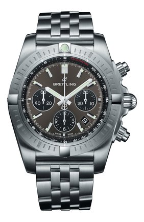 Мужские часы chronomat b01 chronograph 44 BREITLING серого цвета по цене 696000 руб., арт. AB0115101F1A1 | Фото 1 Мужские часы chronomat b01 chronograph 44 BREITLING серого цвета, арт. AB0115101F1A1 | Фото 1