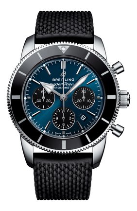 Мужские часы superocean heritage ii b01 chronograph 44 BREITLING синего цвета по цене 624000 руб., арт. AB0162121C1S1 | Фото 1 Мужские часы superocean heritage ii b01 chronograph 44 BREITLING синего цвета, арт. AB0162121C1S1 | Фото 1