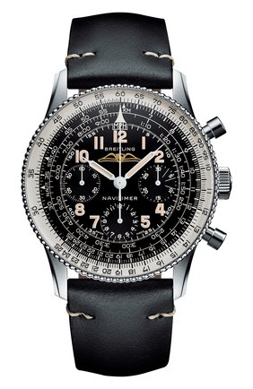 Мужские часы navitimer ref. 806 1959 re-edition BREITLING черного цвета по цене 656000 руб., арт. AB0910371B1X1 | Фото 1 Мужские часы navitimer ref. 806 1959 re-edition BREITLING черного цвета, арт. AB0910371B1X1 | Фото 1